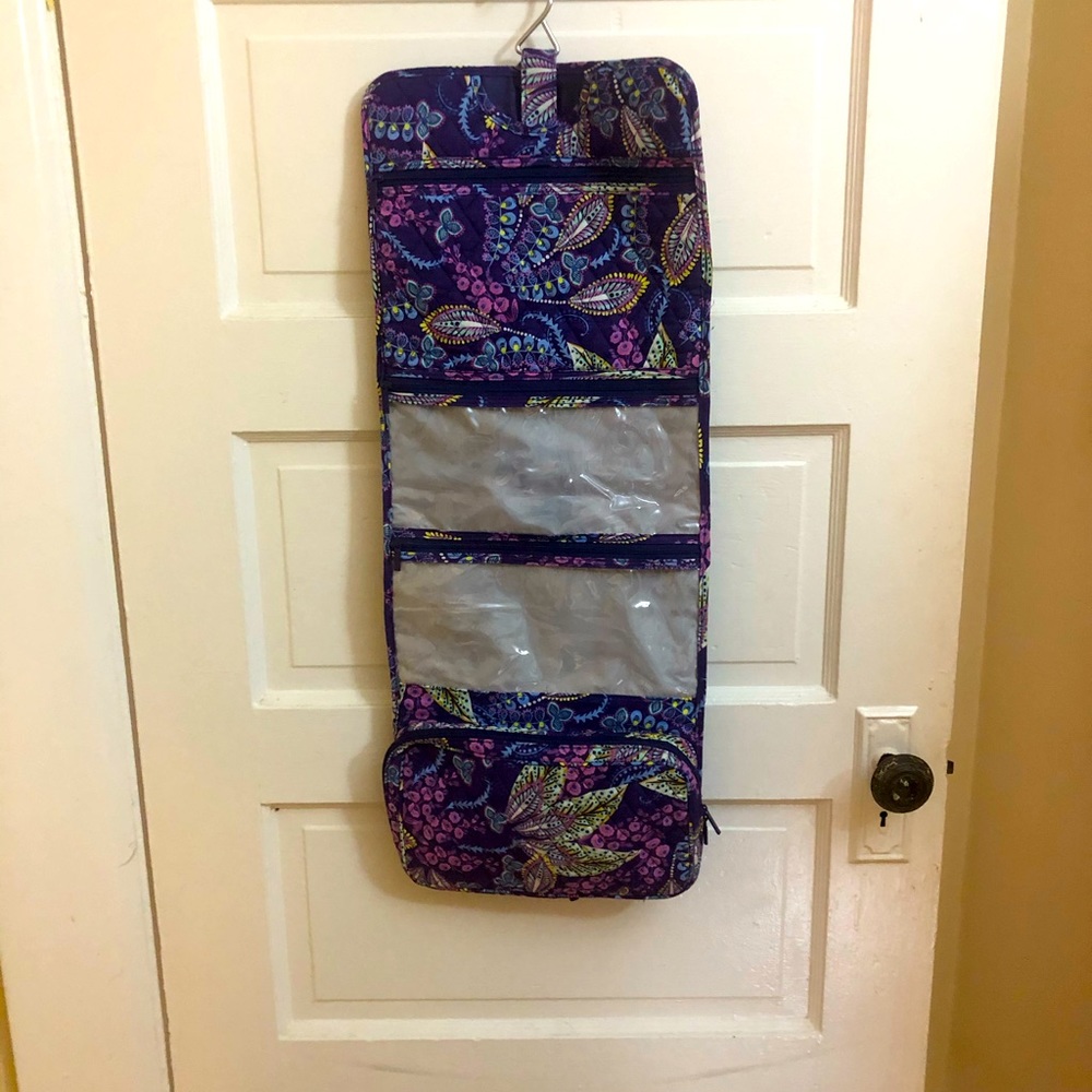 Purple paisley Vera bradley travel organizer